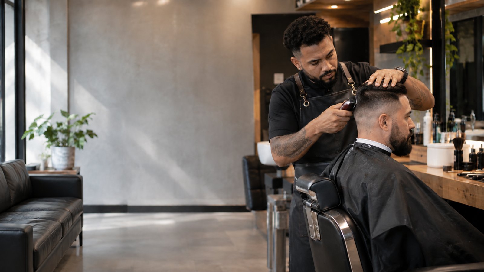 Fachada da Bio barber